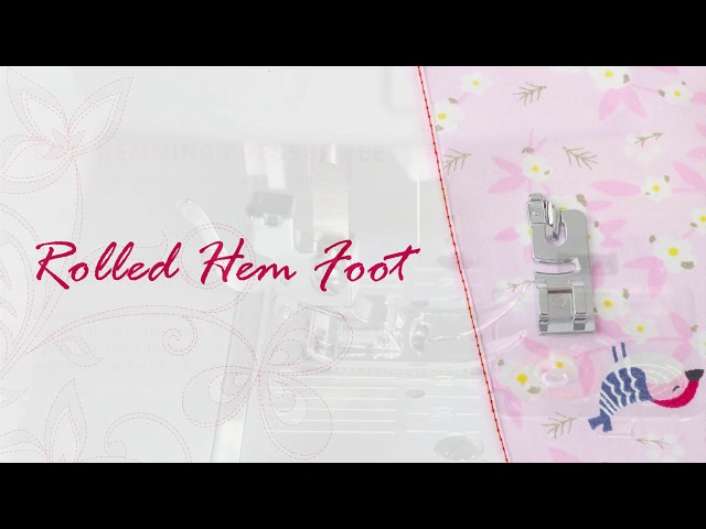 Rolled Hem Foot (Fits Singer) – Sew It