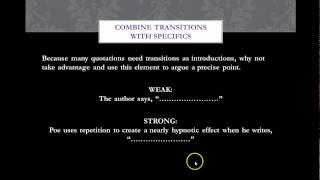 Integrating Quotes