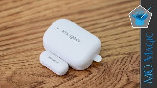 Koogeek HomeKit Door & Window Contact Sensor Helps Trigger Scenes & Provides Security