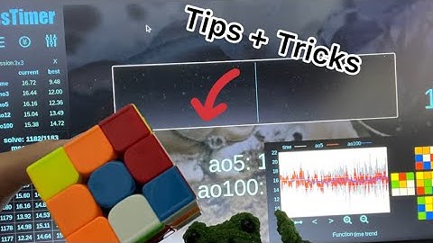 *FULL GUIDE* CsTimer Tips and Tricks!!