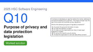 2025 HSC Software Engineering Q10