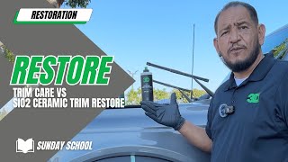 3D Sunday School Trim Care Vs Sio2 Glw Series Trim Restore