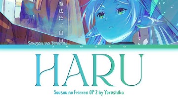 Thumbnail of Sousou no Frieren - Opening 2 FULL "Haru (Sunny)" by Yorushika (Lyrics)