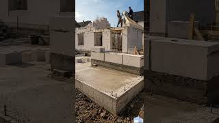 🏠 House Construction Timelapse From Foundation
