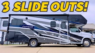 3 slideouts on an RV under 30ft! 2024 Forest River Forester 2501TS
