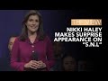 Nikki Haley Makes Surprise Appearance On “S.N.L” | The View