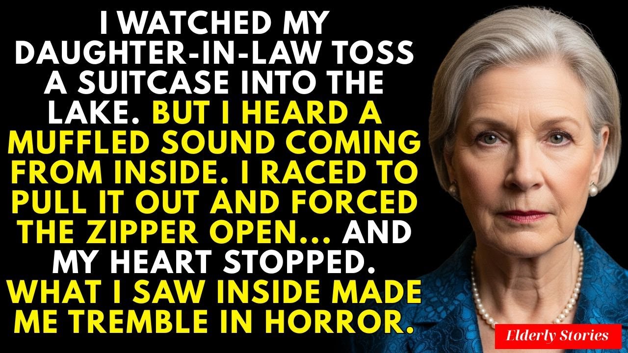 I Saw My Daughter-in-Law Throw a Suitcase in the Lake. What I Found Inside Was Unthinkable...