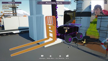 Trying my best to build a forklift//Main Assembly Gameplay #3