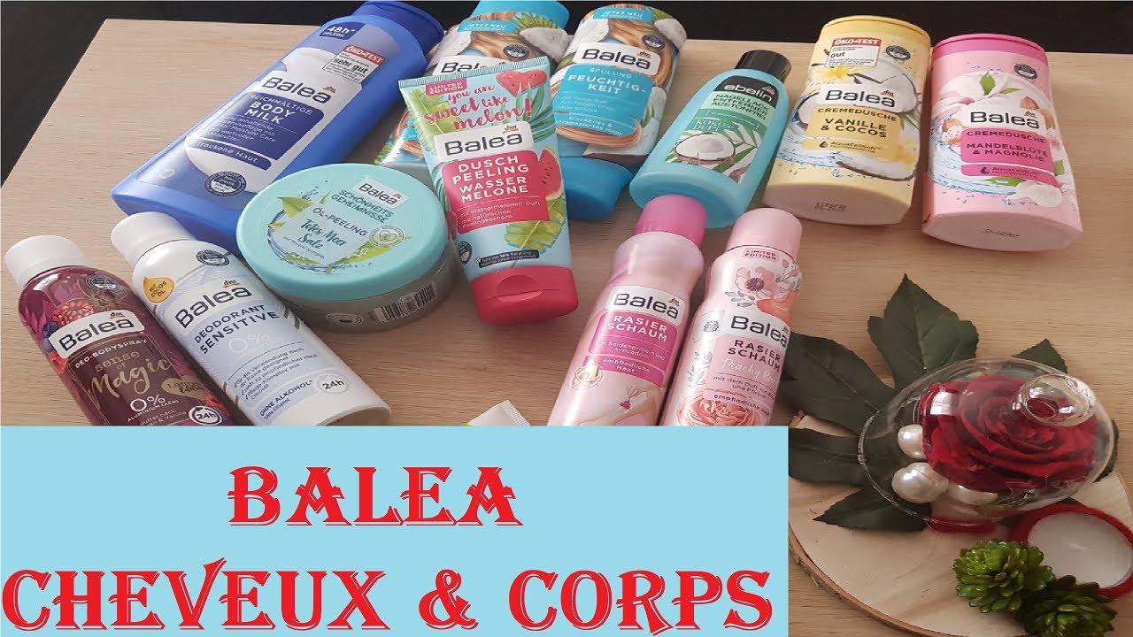 📌Série Pdts: Top des Produits BALEA pour le corps et les cheveux💯منتجات باليا للعناية بالجسم و الشعر