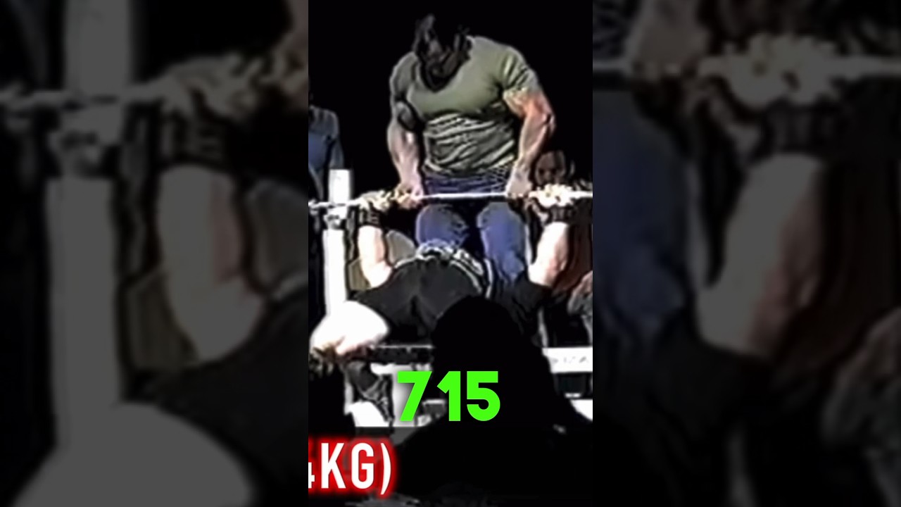 The First 715lbs Bench Press 