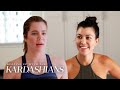 Kardashians Talk About WHAT While Working Out? | KUWTK | E!