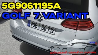5G9061195A Защитная накладка бампера VW Golf 7 Variant GP