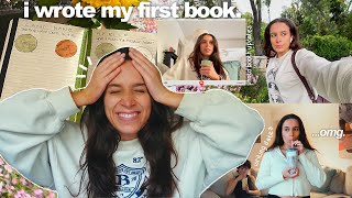 I FINISHED MY FIRST BOOK ✨ finishing draft one of my romantasy novel | a writing vlog