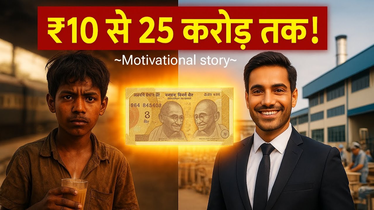 10 Rupees to ₹25 Crores: The Inspiring Journey of a Tea Seller