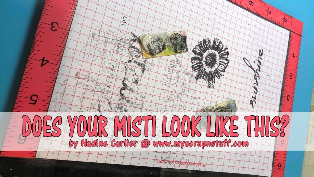 Two Minute Tip - Never Need Magnets in Your MISTI Stamp Platform Again -  How To Install Sticky Grid 