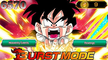 ALL MISSIONS COMPLETED! 6570 POINTS BURST MODE VS KID GOHAN - Dragon Ball Z Dokkan Battle