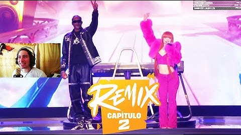 REACCIONANDO AL EVENTO FINAL FORTNITE REMIX CAPÍTULO 2 -  YefferZone