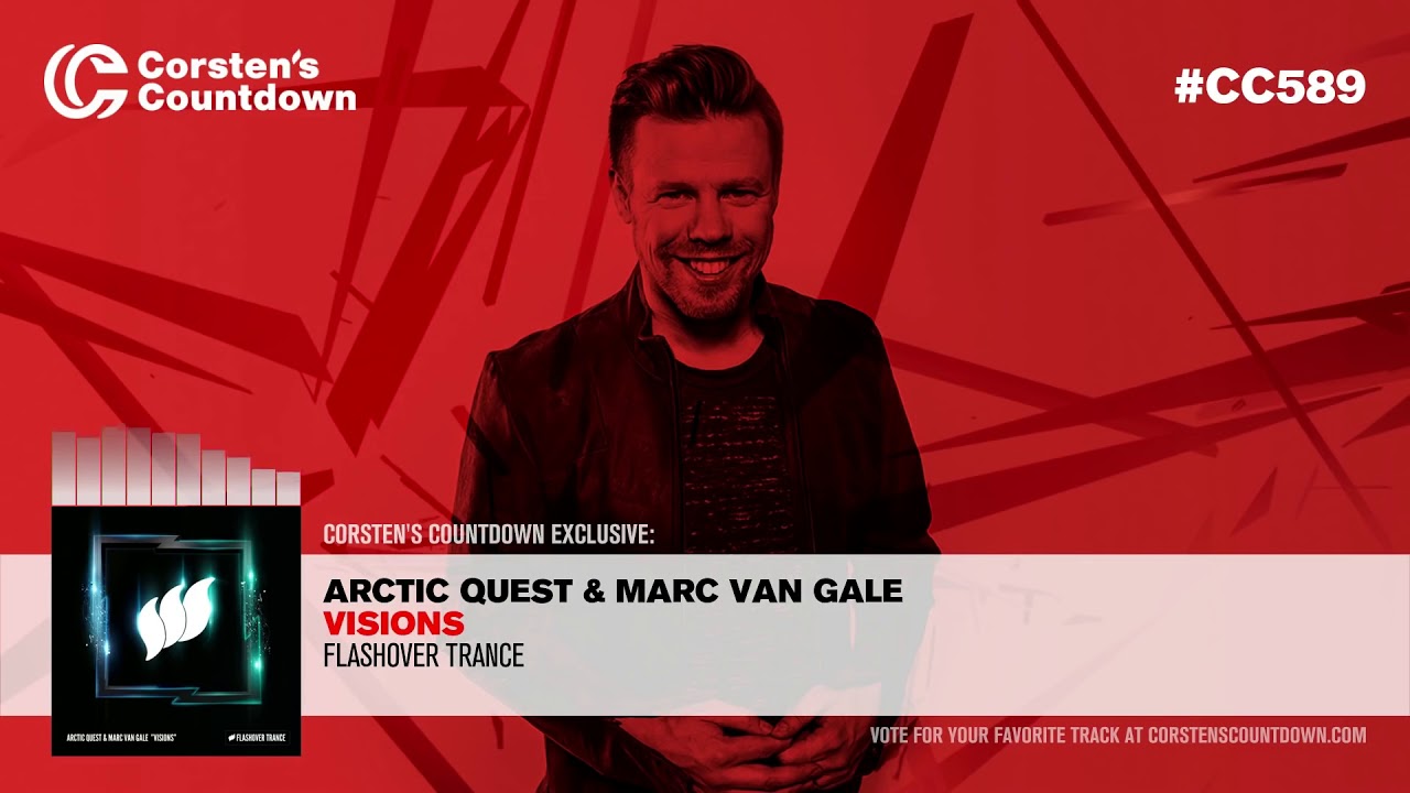 Watch Arctic Quest & Marc van Gale - Visions (Cut from Corstens Countdown 589) on YouTube Watch Arctic Quest & Marc van Gale - Visions (Cut from Corstens Countdown 589) on YouTube