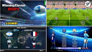 WINNING ELEVEN 2024 MOD APK OFFLINE 140MB WITH UPDATE LATEST TRANSFER and HD GRAPHICS