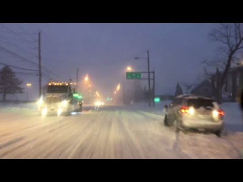 Tough travel conditions amid winter storm in Northeast Ohio: Checking ...