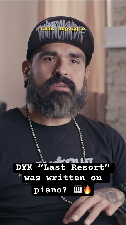 DYK “Last Resort” by @paparoach was written on piano? #music #nostalgia #paparoach #lastresort