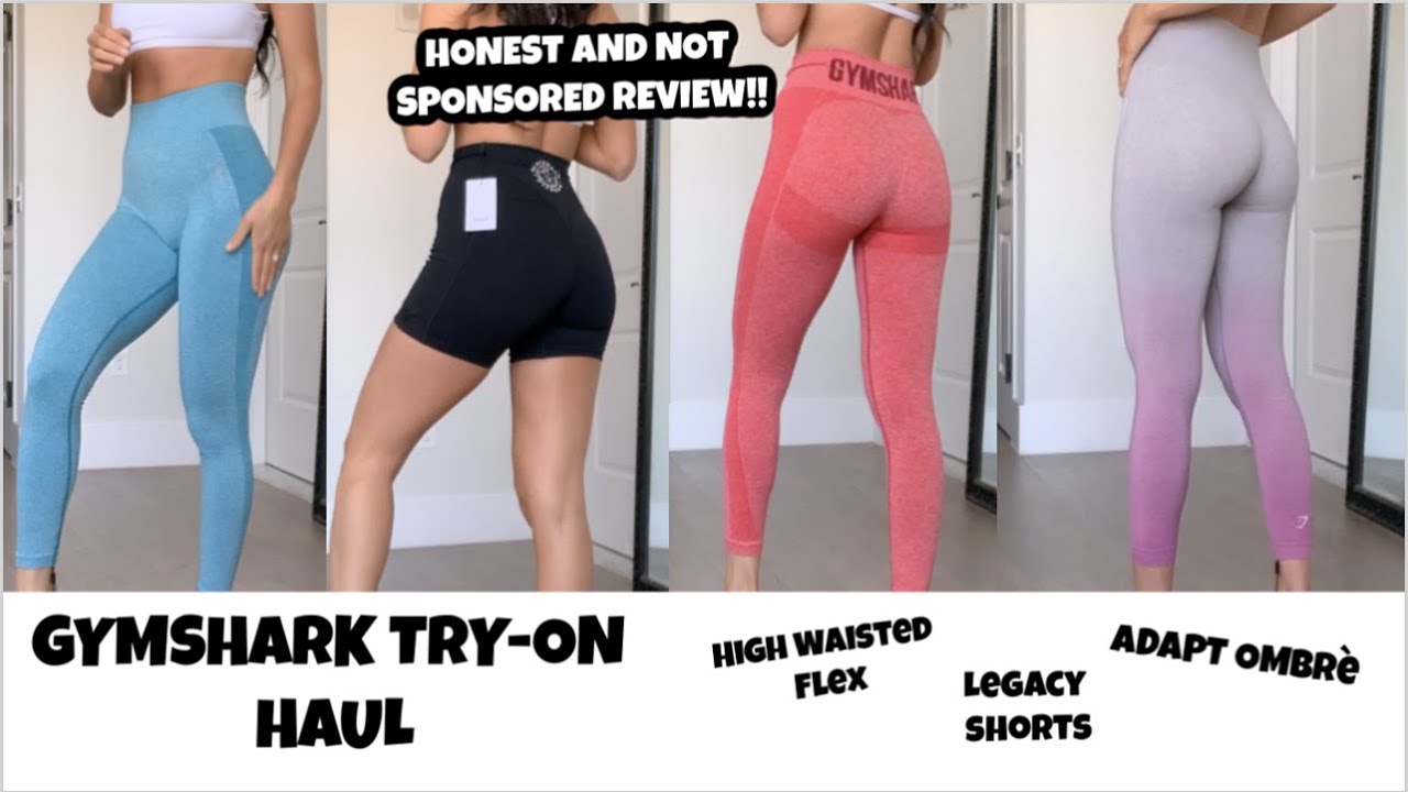 GYMSHARK HAUL (NEW ADAPT OMBRE AND LEGACY REVIEW) 