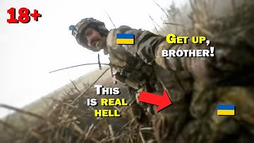 HELL ON THE FRONTLINE: 25 Minutes of Real Combat in Ukraine GoPro-footage