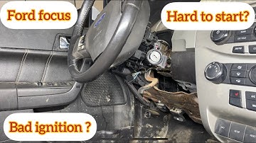 Making my car a push button start!Ford Focus/escape ignition problems. Hard to start/not cranking