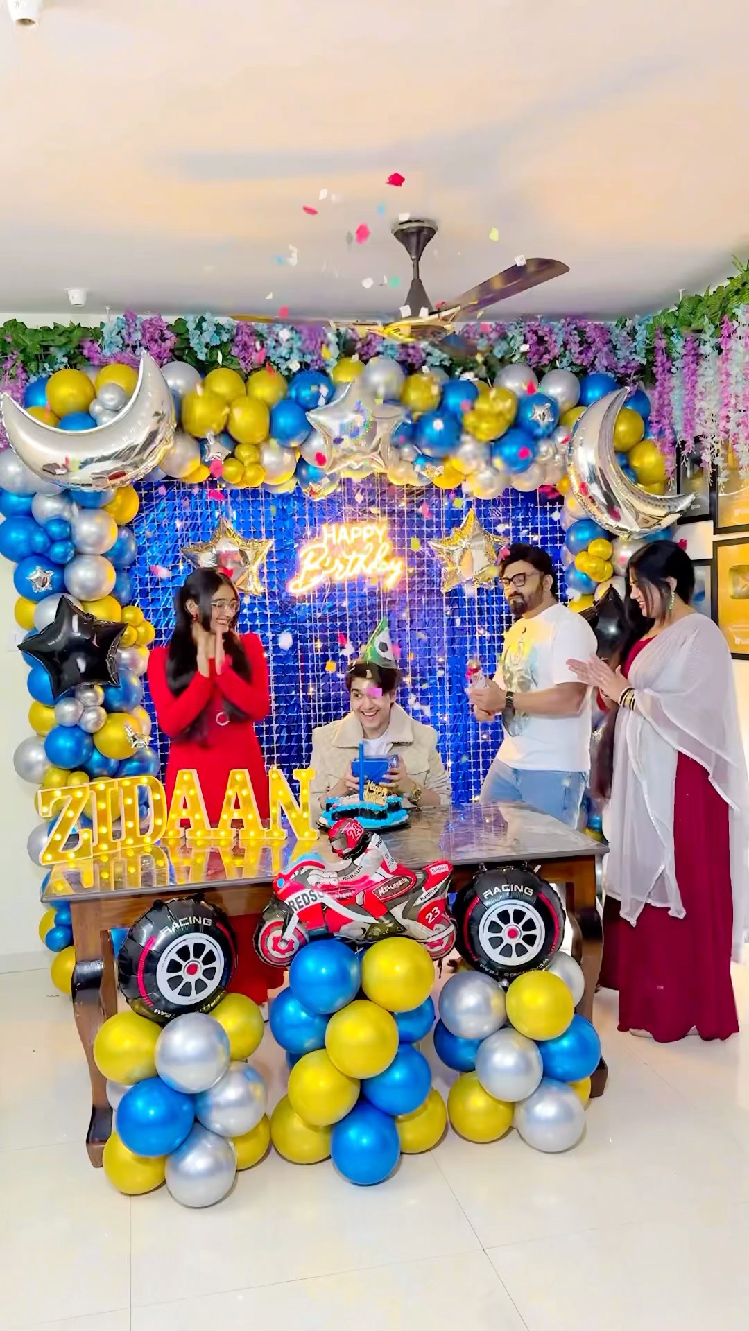 Happy Birthday To Me?? #zidaanshahidaly #comedy #shorts