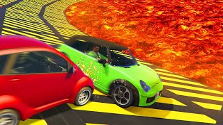 WORLDS MOST BRUTAL MEGA CAR DERBY! (GTA 5 Funny Moments)