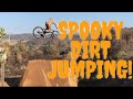 Halloween Dirt Jumping!! Spooky Season!