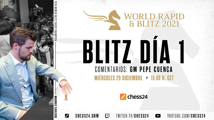 Mundial de Ajedrez - Blitz 2021 | Día 1 | Carlsen, Nakamura, Caruana, Firouzja, Shirov, Antón...