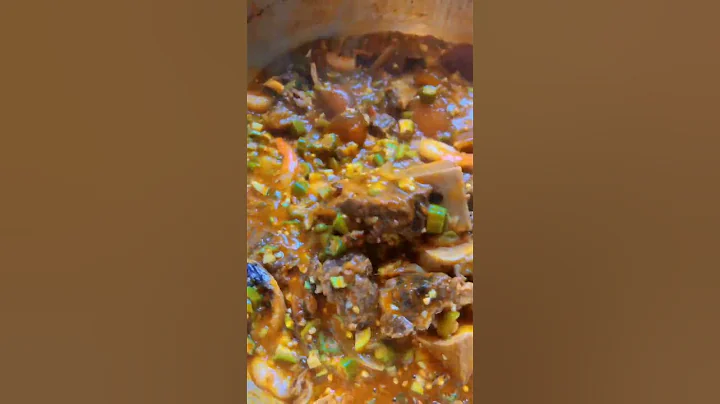 Pepper soup okra #cameroonianyoutuber #okra #okrarecipes