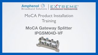 MoCA Gateway Splitter: IPGSM04D