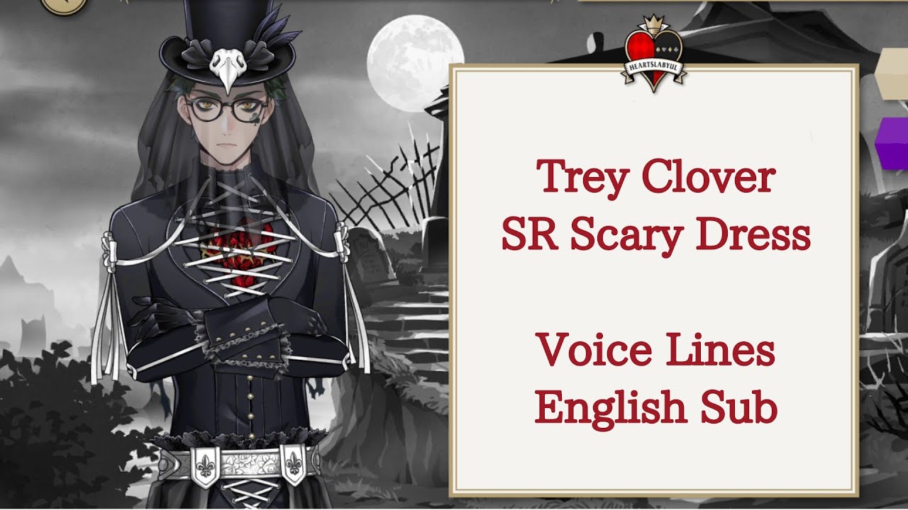 Trey Clover- SR Scary Dress - Halloween 2021 - Voice Lines
