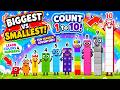 🌈 Learn Numbers 1 to 10 with Numberblocks! 🔢 Counting Blocks, Colors &amp; Giant Number Adventure 🚀