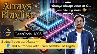 🔢 LeetCode 1295: Find Numbers with Even Number of Digits 🔢