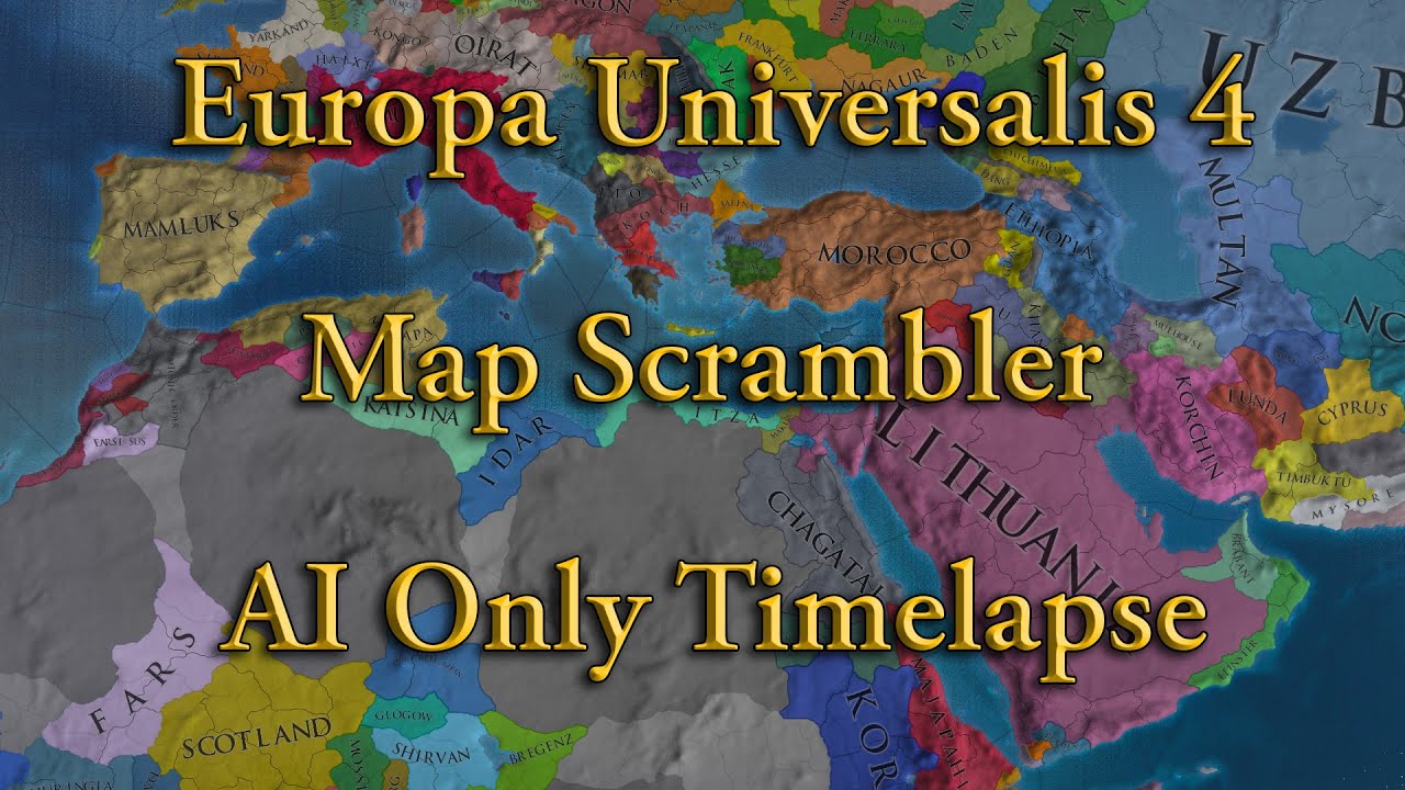 I made an EU4 Map Scrambler