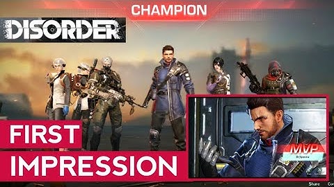 Disorder (by NetEase Games) Android Gameplay - First Impression, First Match and All