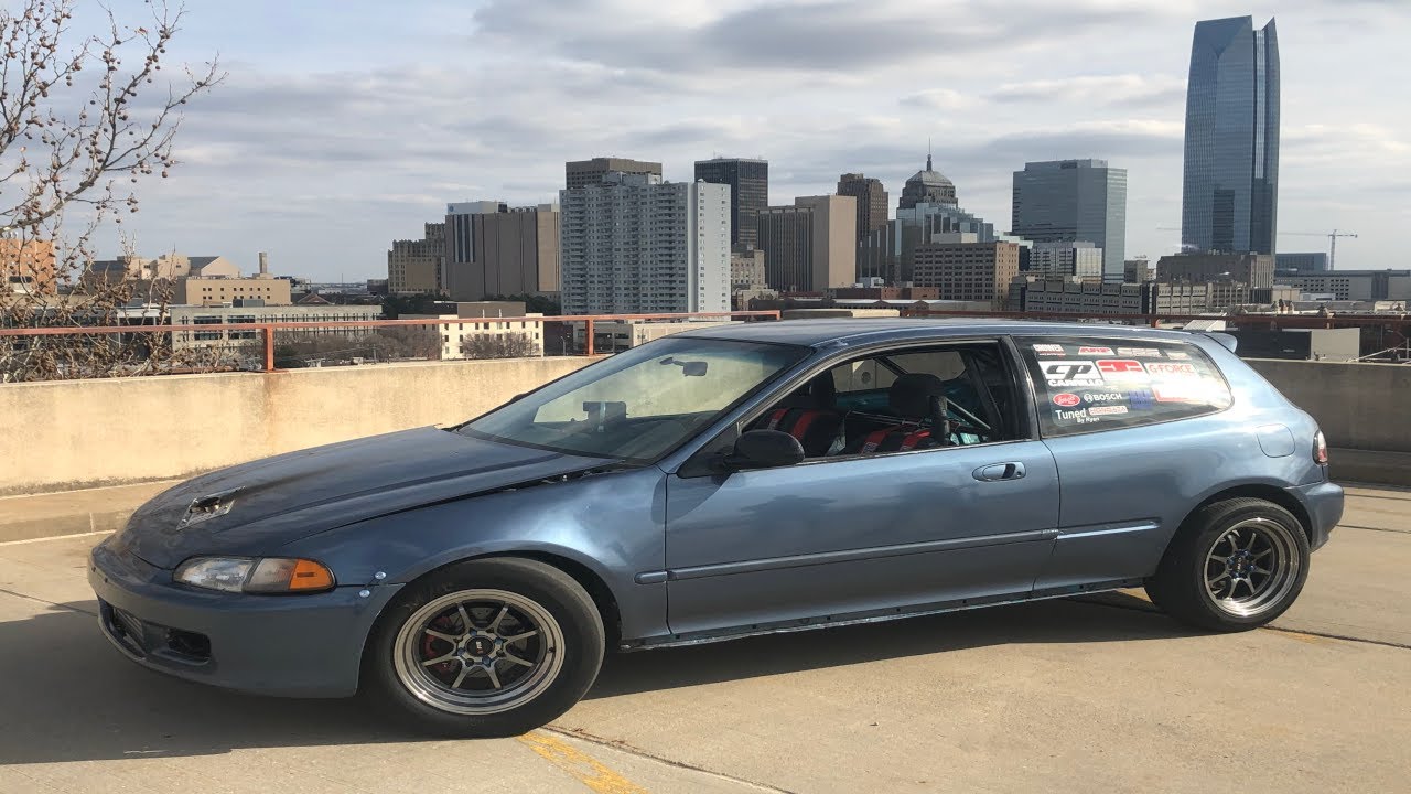 Oklahoma city Turbo civic Street races.