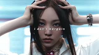 allday project - i don’t bargain (sped up)