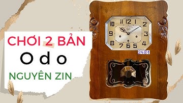 ĐỒNG HỒ CỔ ODO 57/10 SONODO THÙNG CHÙM HOA NGUYÊN BẢN PHÁP / 0912011947