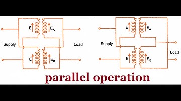 parallel operation of 1 phase transformer (IN HINDI)