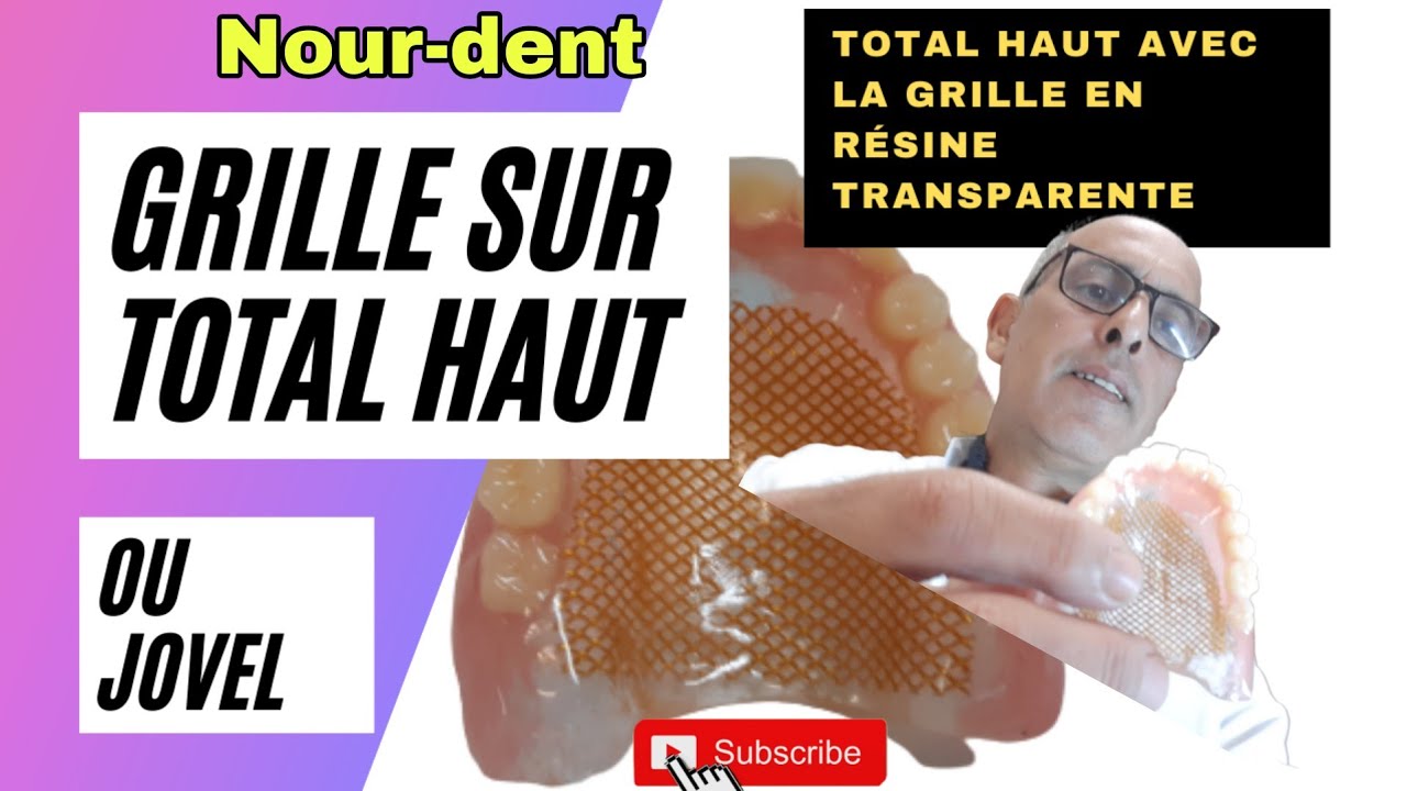 La grille ou jovel sur le total du haut en résine transparente. @NoureddineVlogsBr