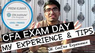 CFA Level 1 Passed (Above 90th Percentile) | CFA Exam Day Experience #cfaexam