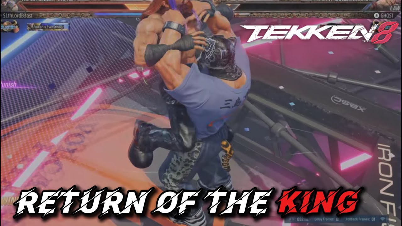 BACK ON THAT KING S*** BABY! (Tekken 8 King Ranked Matches)