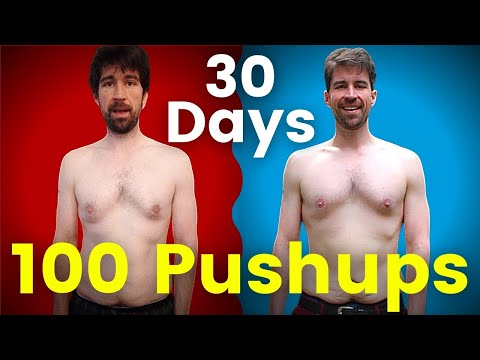 100 Pushups a Day for 30 Days (Realistic Results)