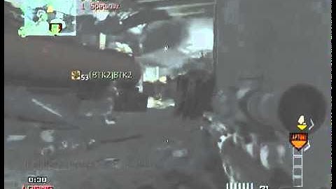 MW3 100% Quickscope Accuracy