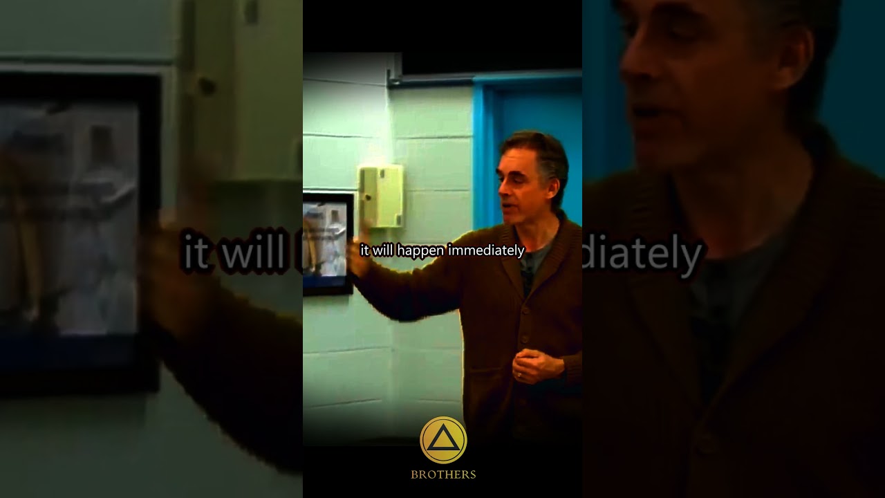 When you run from your destiny. Your life will be rocked by the storm! Jordan Peterson.