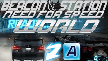 NFS World - Multiplayer Sprint: Beacon & Station